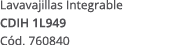Lavavajillas Integrable CDIH 1L949 C d. 760840