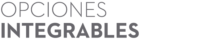 opciones integrables