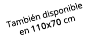 Tambi n disponible en 110x70 cm 