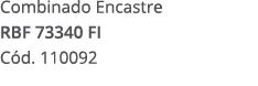 Combinado Encastre RBF 73340 FI C d. 110092