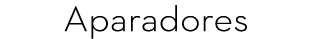 Aparadores