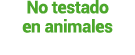No testado en animales