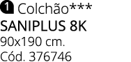  Colch o*** saniplus 8k 90x190 cm. C d. 376746