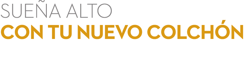 Sue a alto con tu nuevo colch n