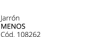 Jarr n menos C d. 108262