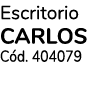 Escritorio CARLOS C d. 404079