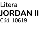 Litera JORDAN II C d. 10619 