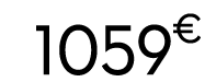 1059 € 00