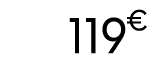 119 € 99