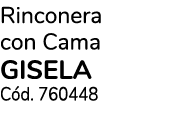 Rinconera con Cama gisela C d. 760448