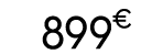 899 € 00