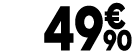 49 € 90