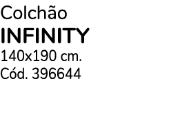 Colch o infinity 140x190 cm. C d. 396644