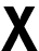 X