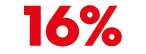 16%