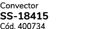 Convector SS 18415 C d. 400734