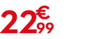 22 € 99