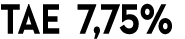 TAE 7,75%