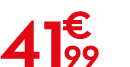 41 € 99
