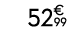 52€ 99