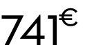 741 € 00