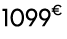 1099€ 00