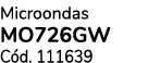 Microondas MO726GW C d. 111639