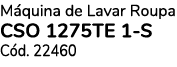 M quina de Lavar Roupa CSO 1275TE 1 S C d. 22460