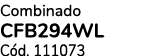 Combinado CFB294WL C d. 111073 