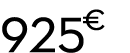 925 € 00