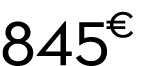 845 € 62