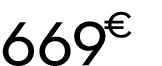 669 € 62