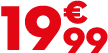 19 € 99