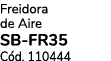Freidora de Aire SB-FR35 C d. 110444