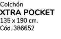Colch n XTRA POCKET 135 x 190 cm. C d. 386652