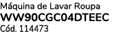 M quina de Lavar Roupa WW90CGC04DTEEC C d. 114473