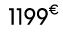 1199€ 00