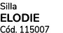 Silla ELODIE C d. 115007