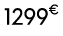 1299€ 00