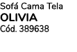 Sof Cama Tela OLIVIA C d. 389638