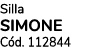 Silla SIMONE C d. 112844
