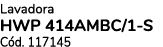 Lavadora HWP 414AMBC/1 S C d. 117145