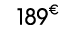 189€ 00