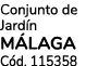 Conjunto de Jard n M LAGA C d. 115358