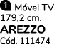  M vel TV 179,2 cm. AREZZO C d. 111474