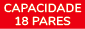 Capacidade 18 pares