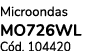 Microondas mo726wl C d. 104420
