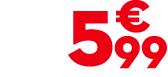 5 € 99
