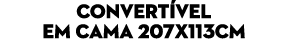 convert vel em cama 207x113cm
