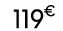 119 € 00